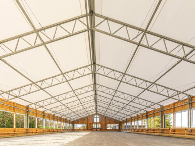 fabric riding arenas in ny